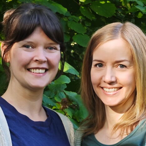 Jessika Komina und Sandra Knuffinke